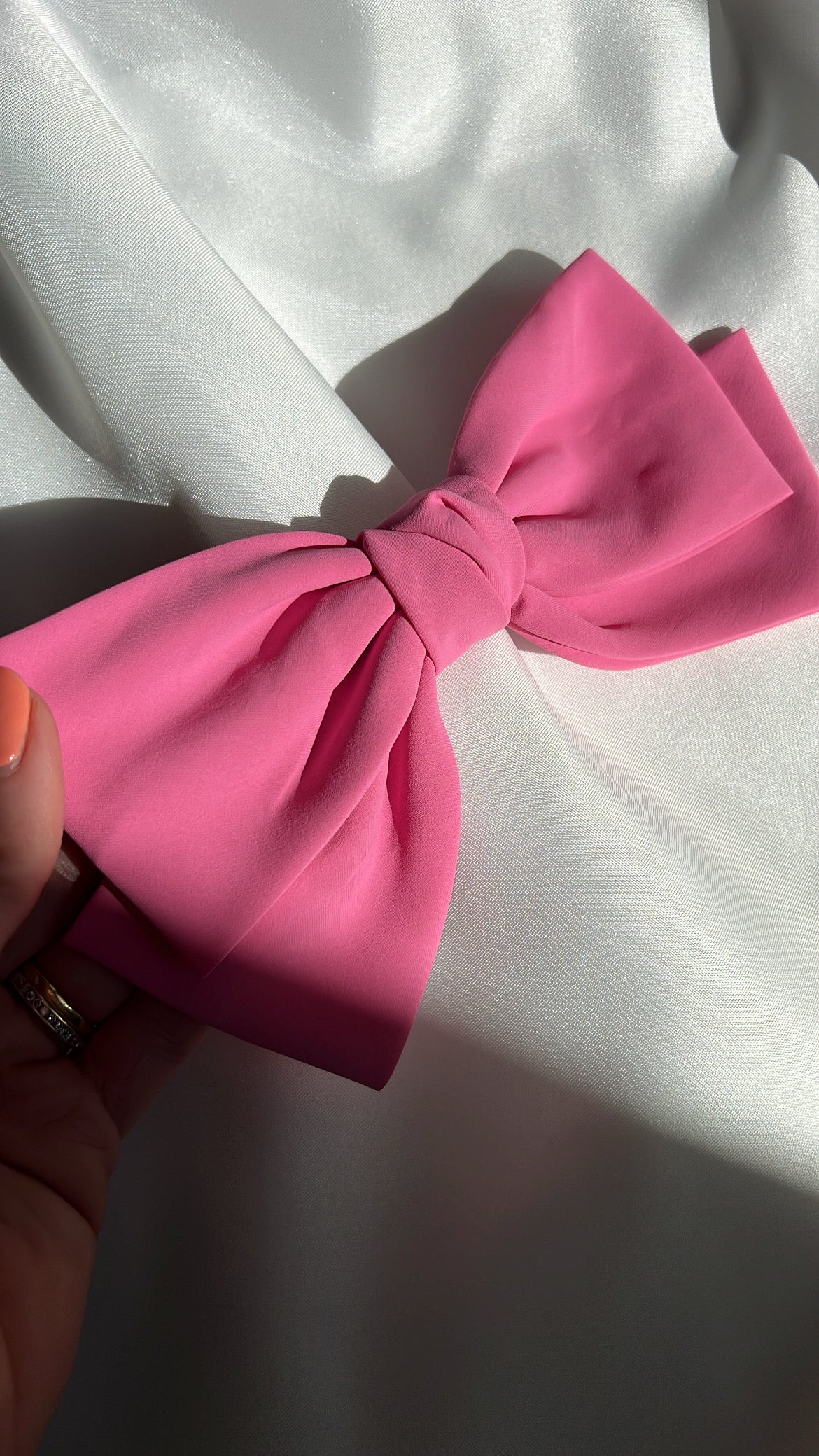 Anna bow pink