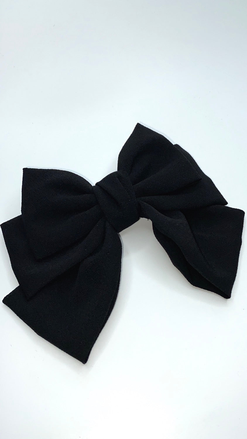 Pippa bow black 