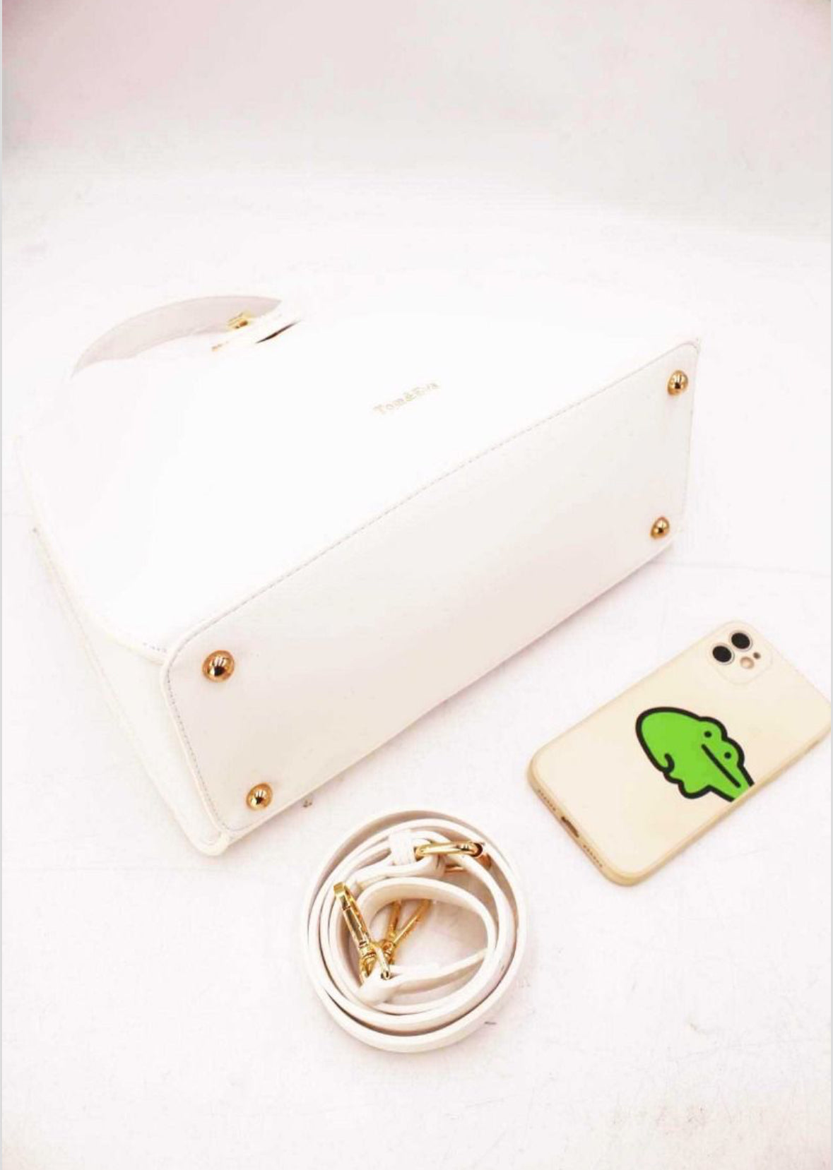 TOM & EVA Pippa white bag 