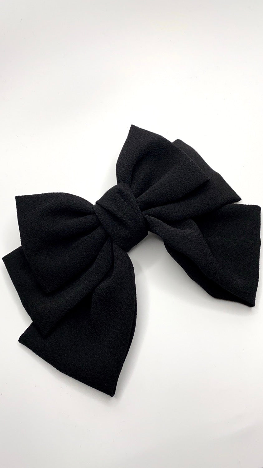 Pippa bow black 