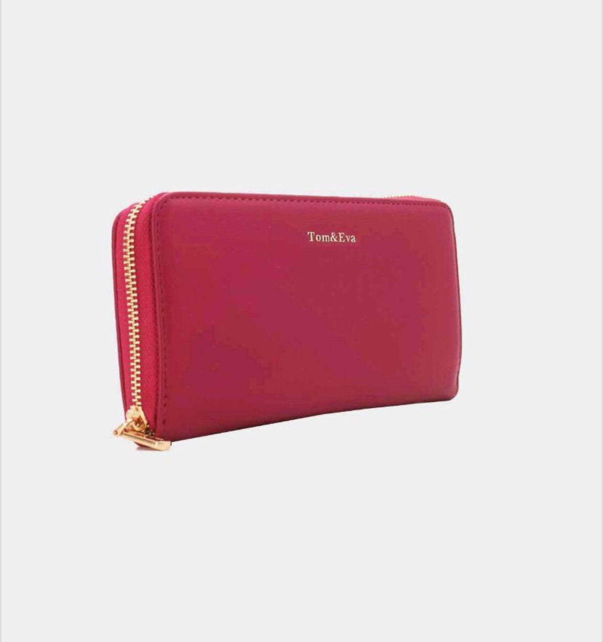 TOM & EVA Aine red purse