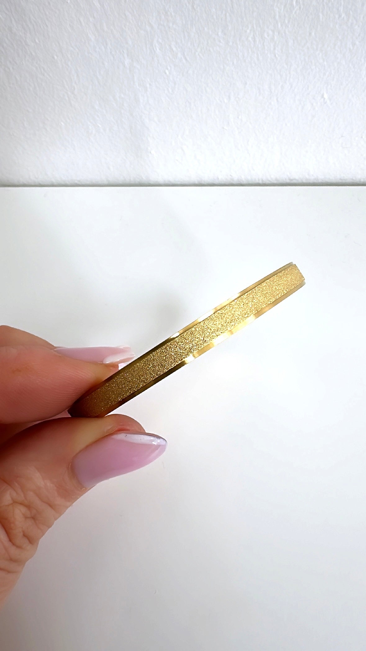 Belle gold bangle 