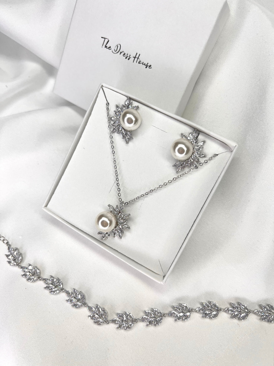 Rita Diana trio silver set
