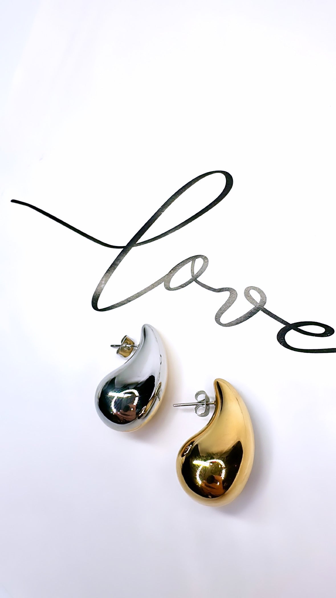 Maria silver|gold duo domes