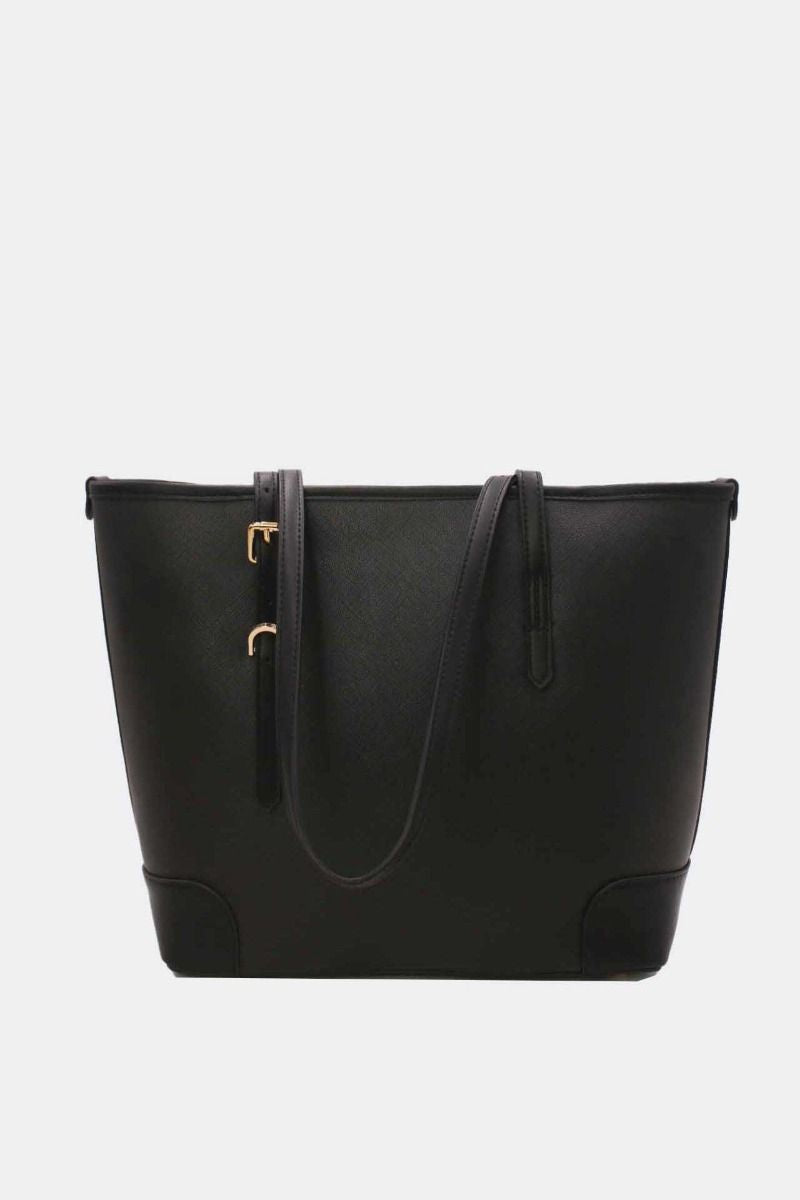 TOM & EVA Kim black shoulder bag