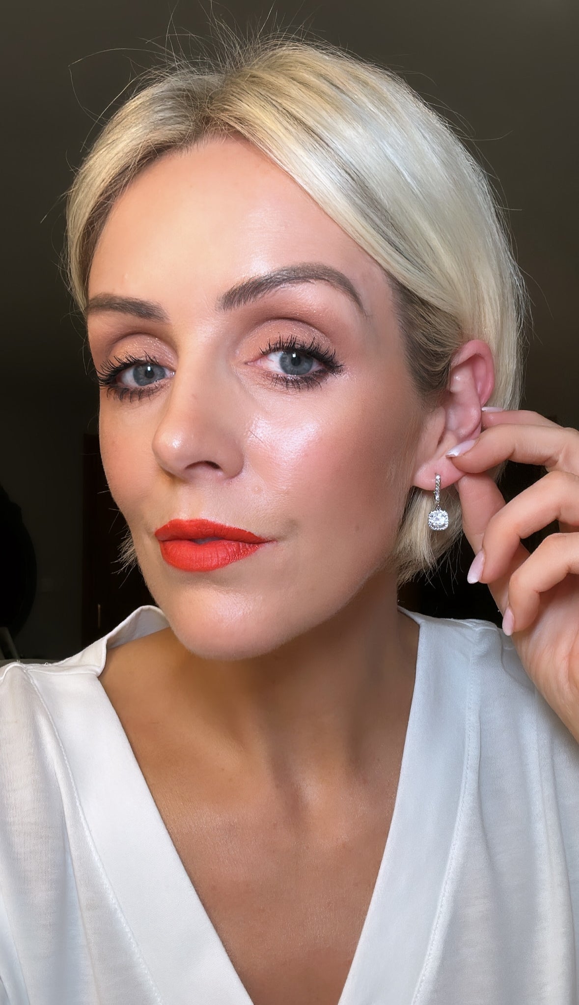 Kylie gold earrings 