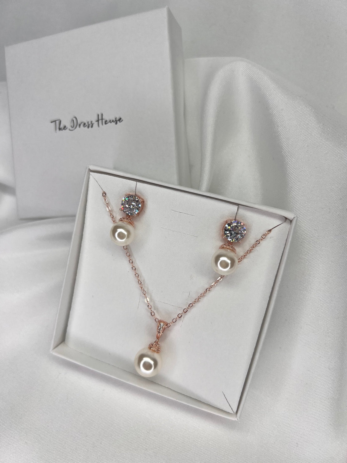Anya rose gold set