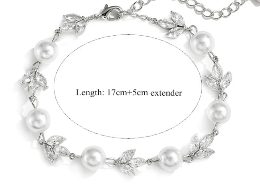 Willow silver bracelet