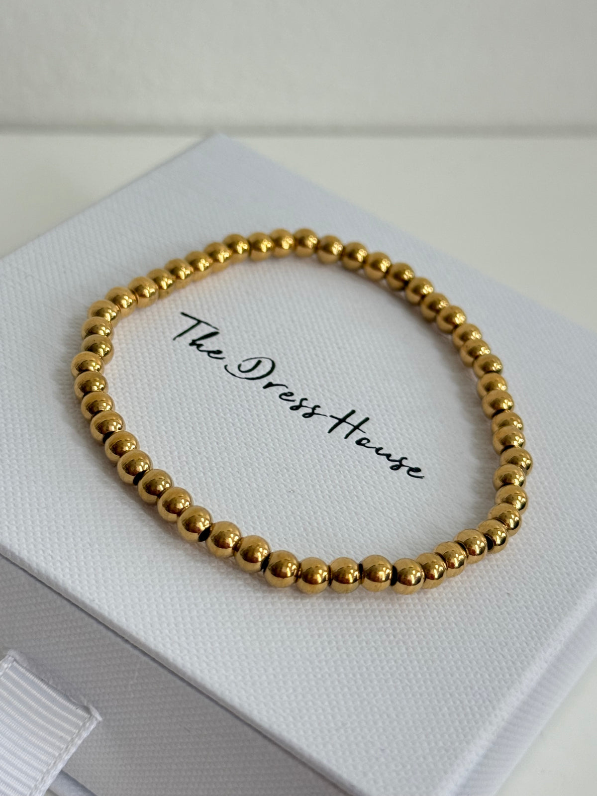 Nancie - Gold Bead Bracelet