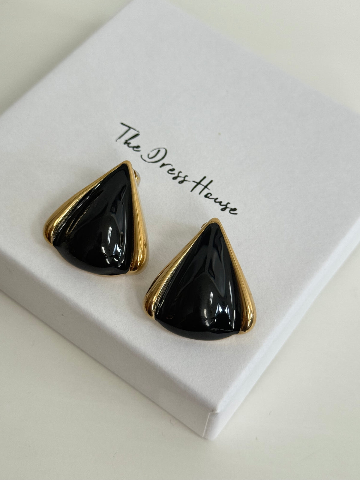 Coley - Black Gold Earring