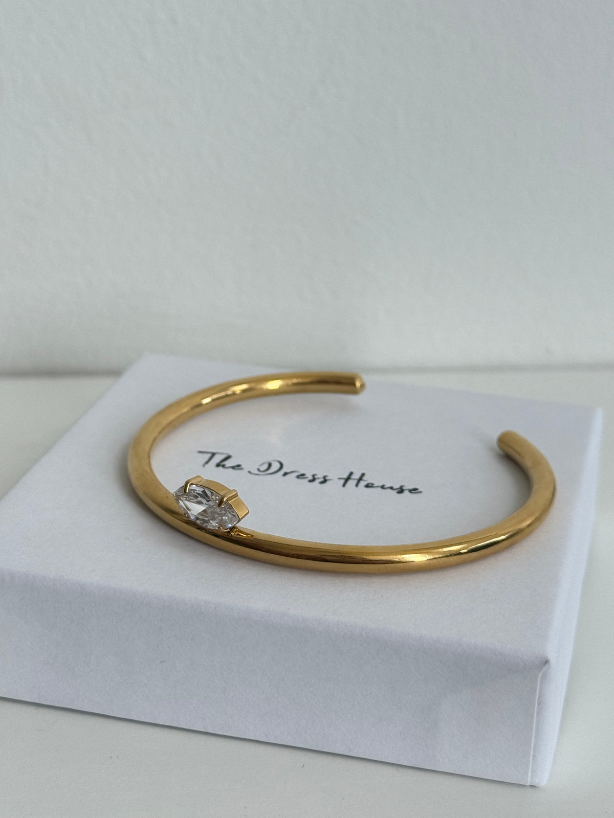 Bethany - Gold Bangle Bracelet