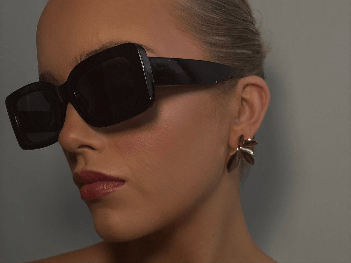 Matilda - Gold Statement Earring