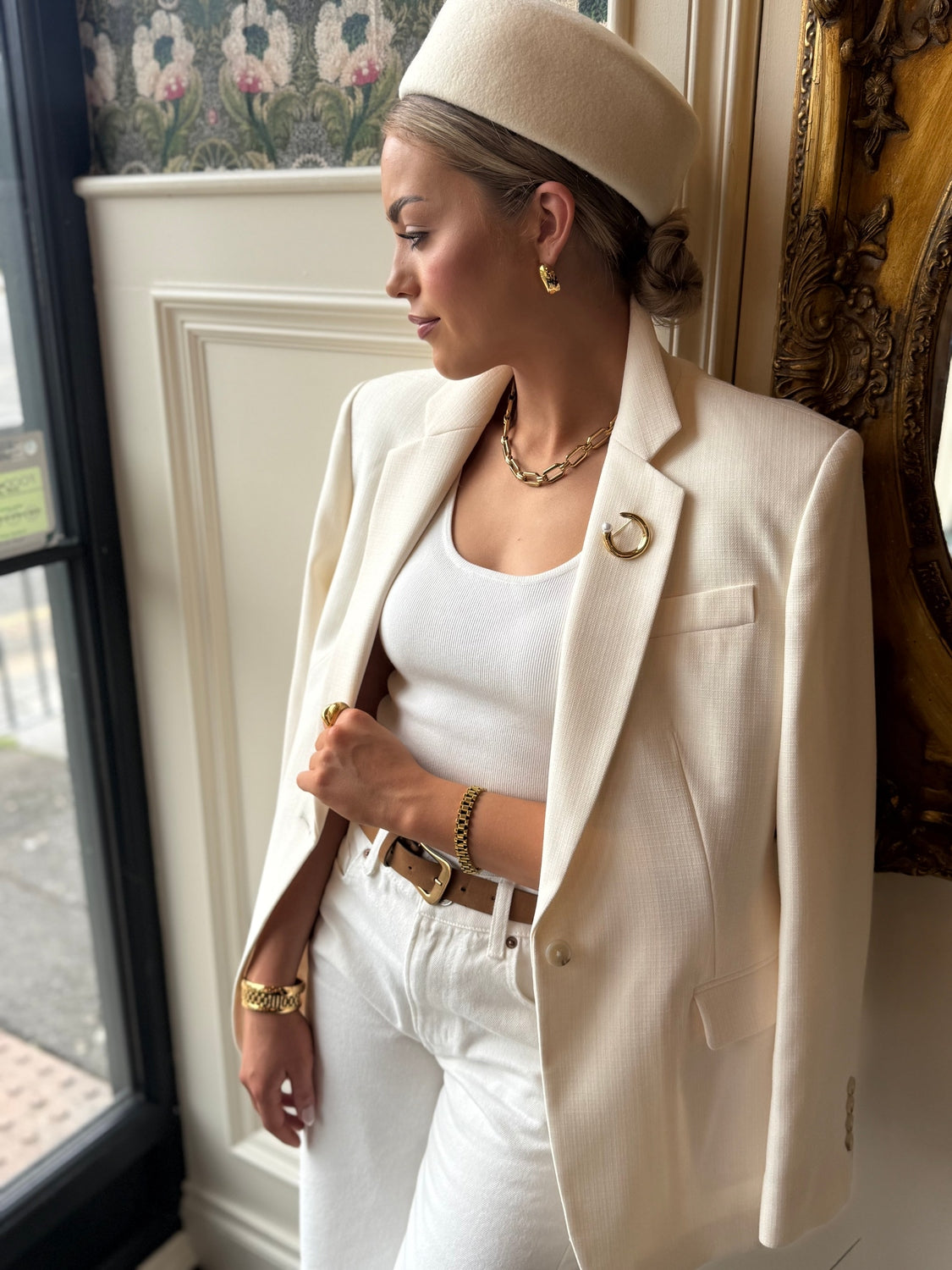 Kacie - Gold Link Necklace