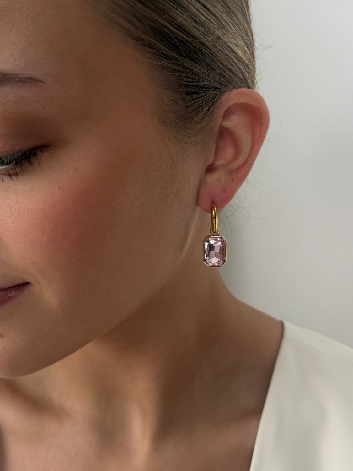 Marla - Pink Gold Earring