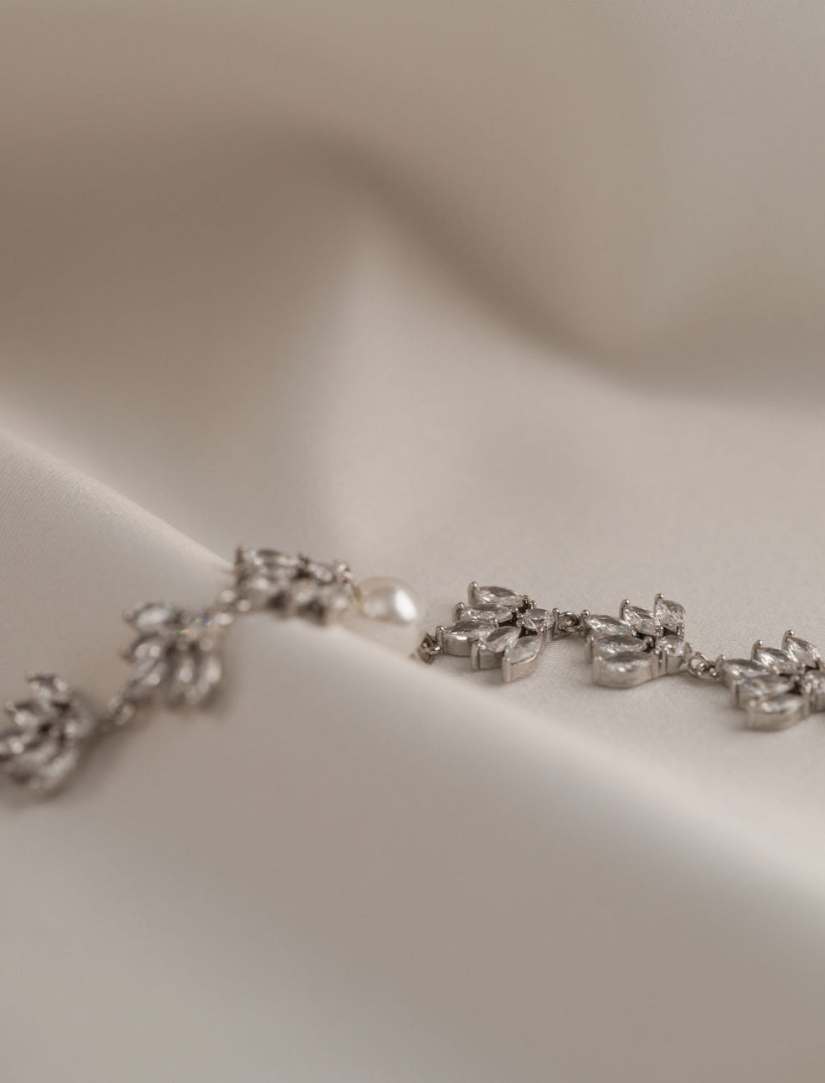 Maisy - Silver Pearl Bracelet