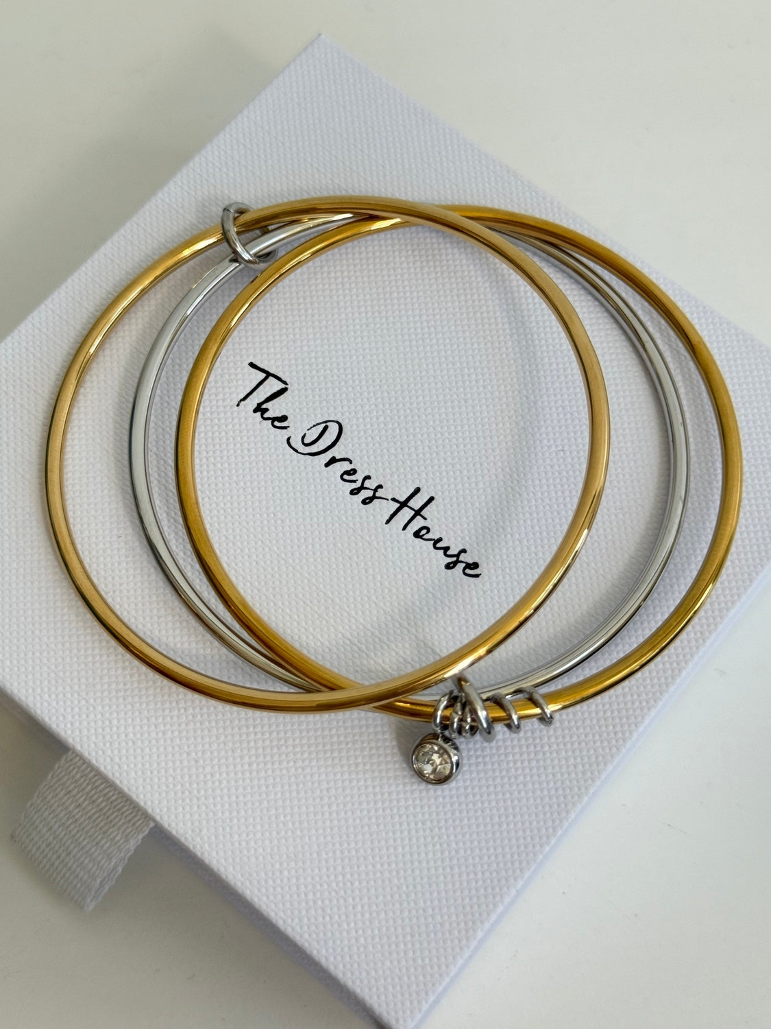 Luma - Gold Silver Stack Bracelet Set