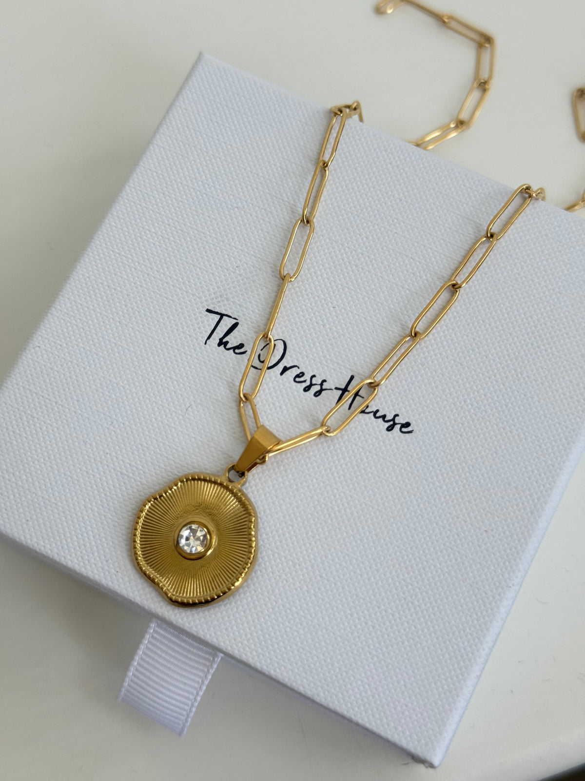Layla - Gold Charm Necklace