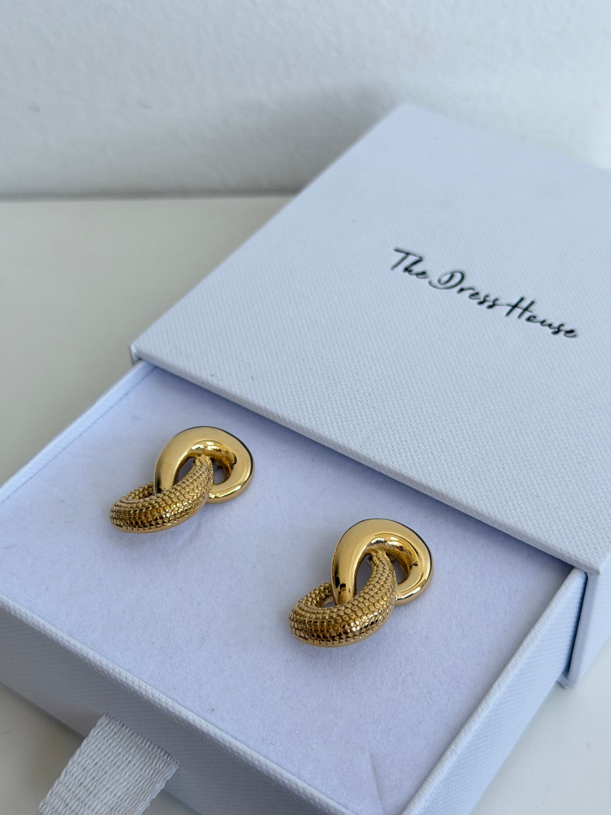 Kelsey - Gold Statement Earring