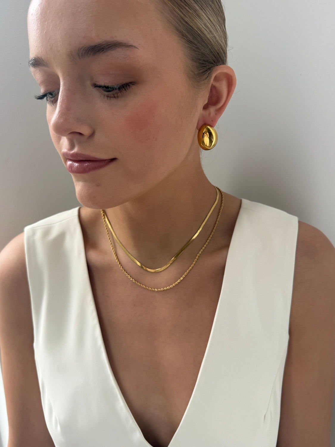 Amelia - Double Gold Necklace