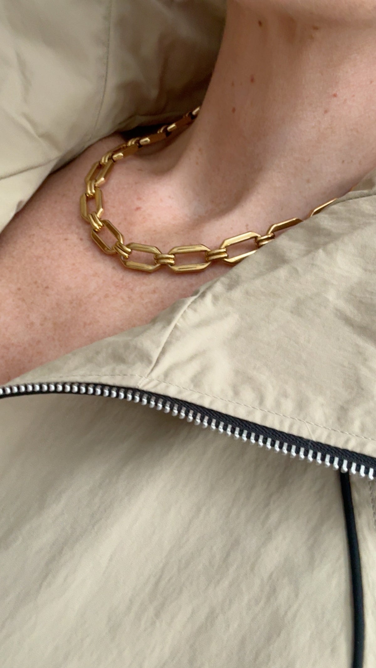 Kacie - Gold Link Necklace