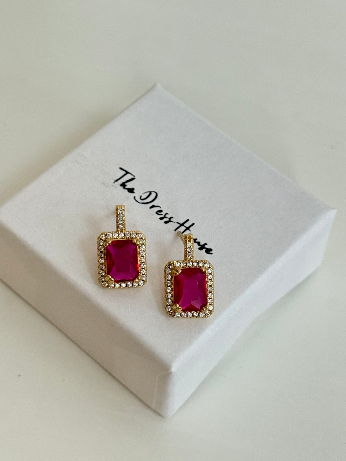 Rayna - Pink Gold Earring