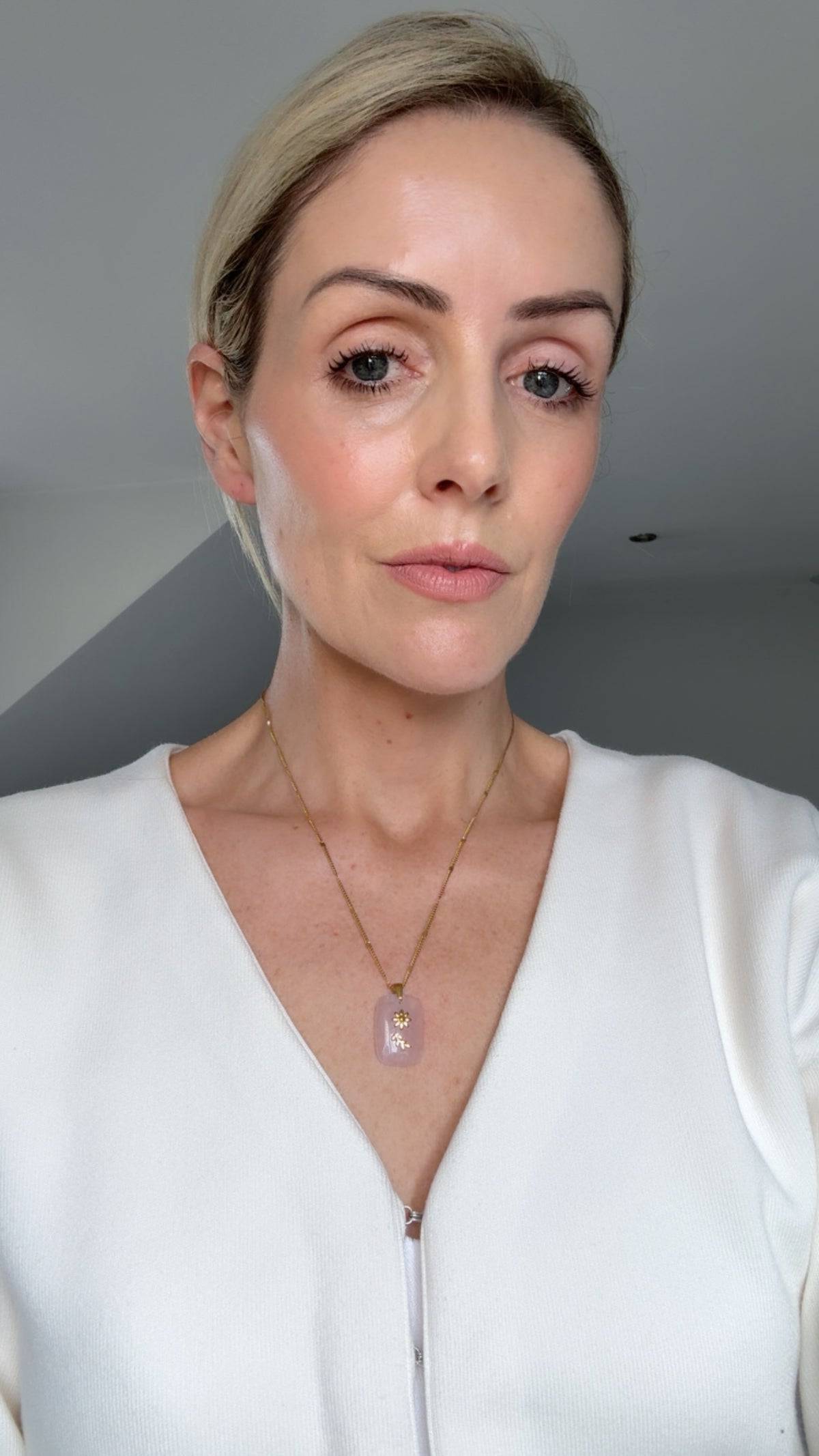 Tilly - Pink Gold Necklace