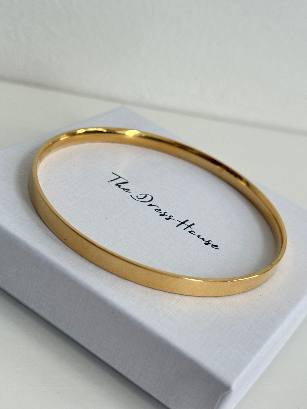 Elsie - Gold Bangle Bracelet