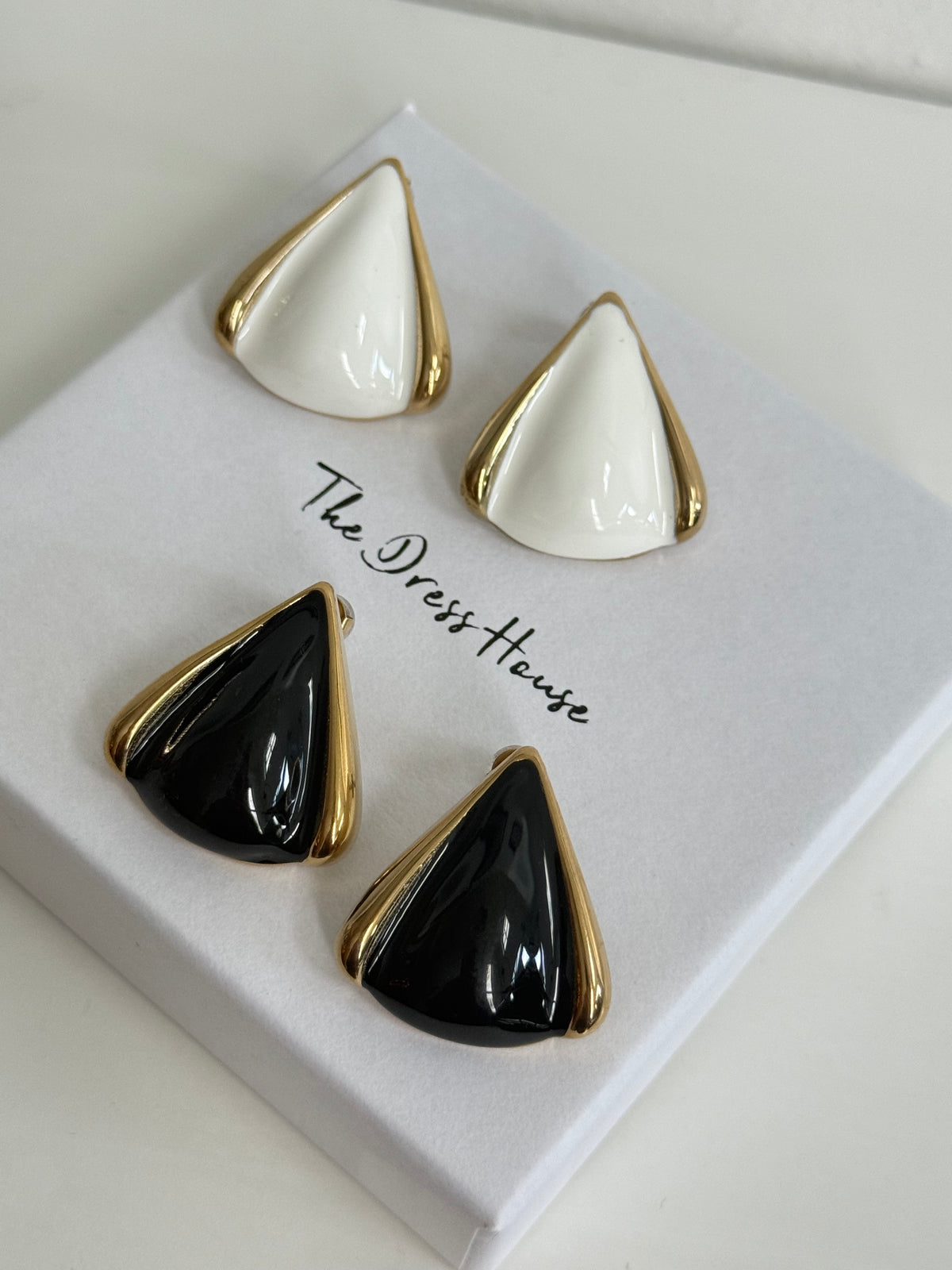 Coley - Black Gold Earring
