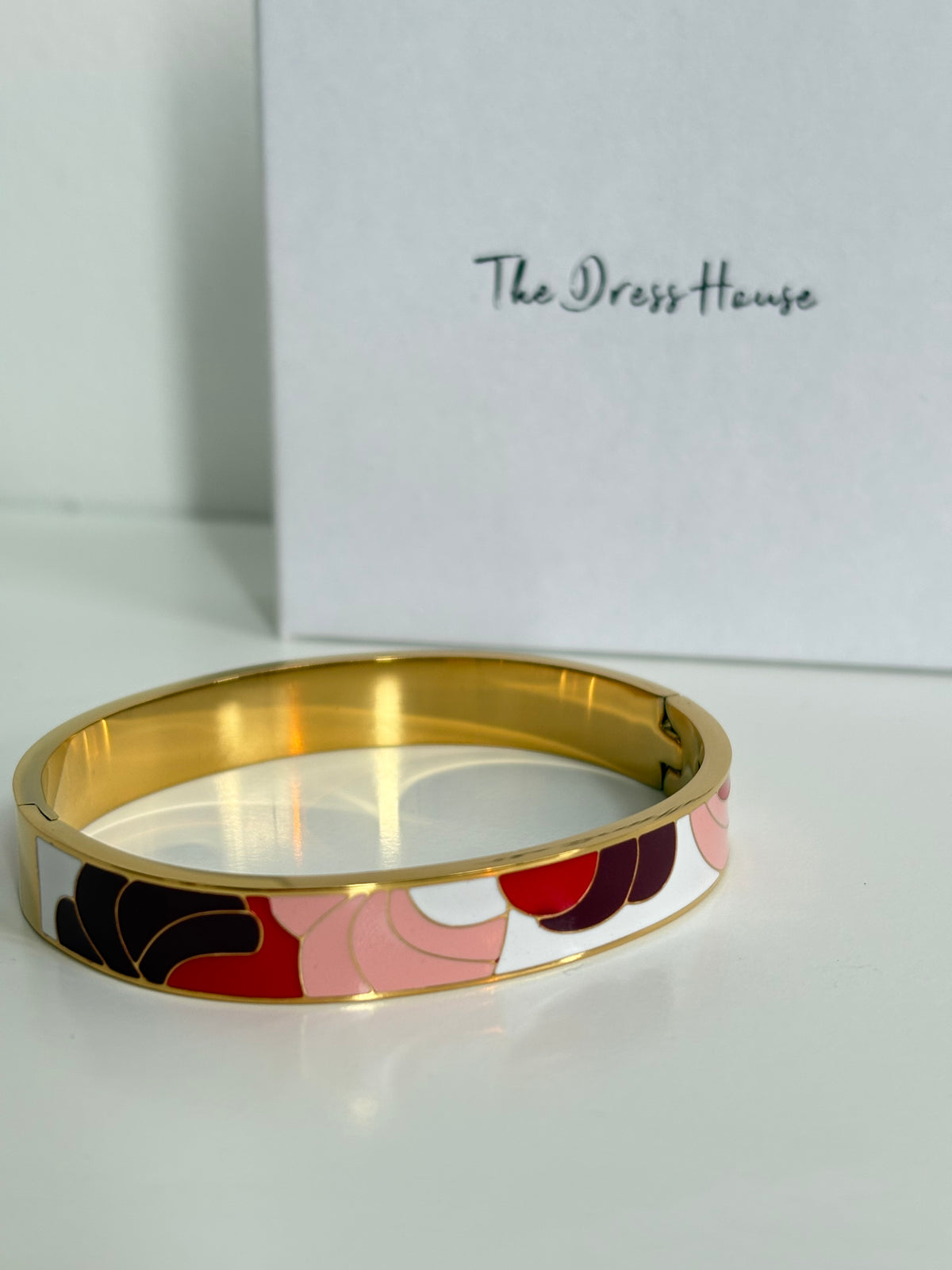 Carly - Pink Gold Bangle