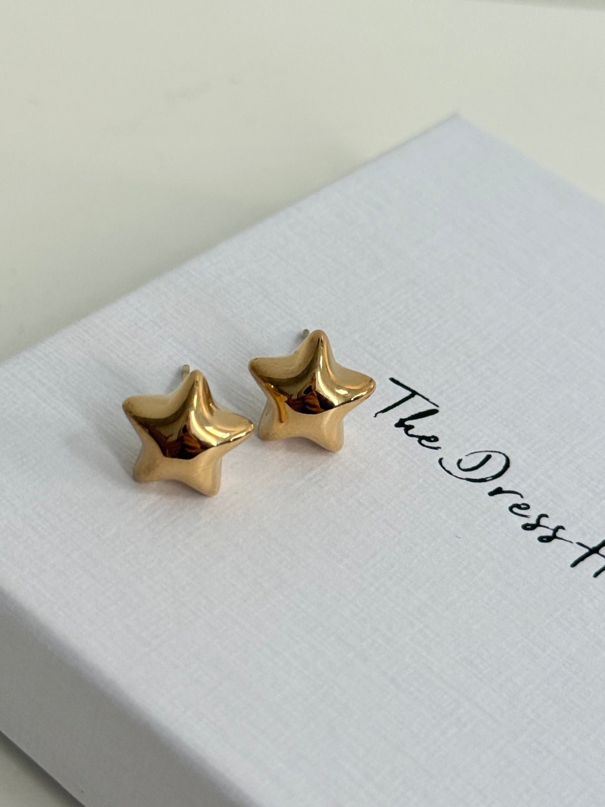 Star - Gold Stud Earring