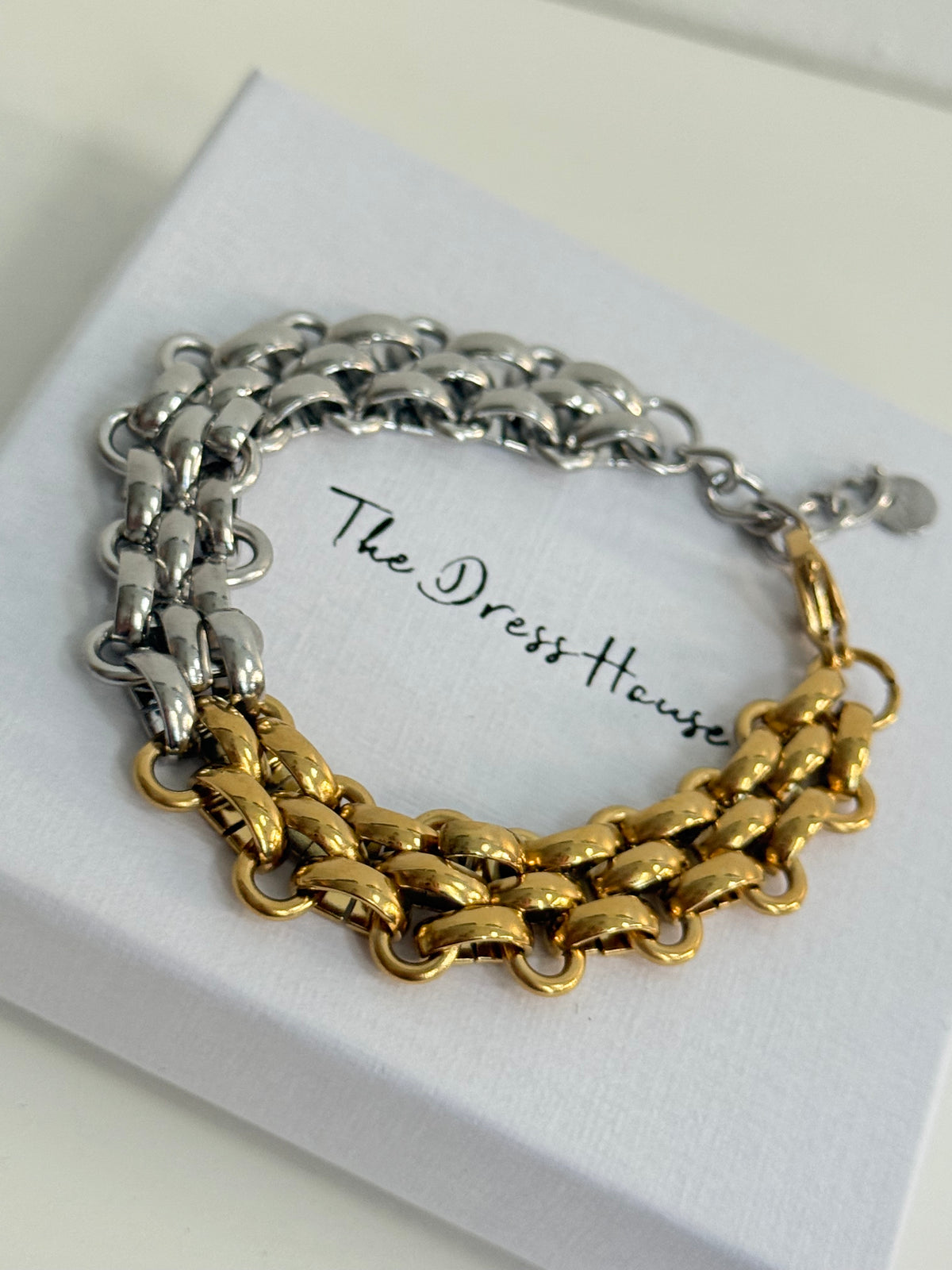 May - Gold Silver Bracelet