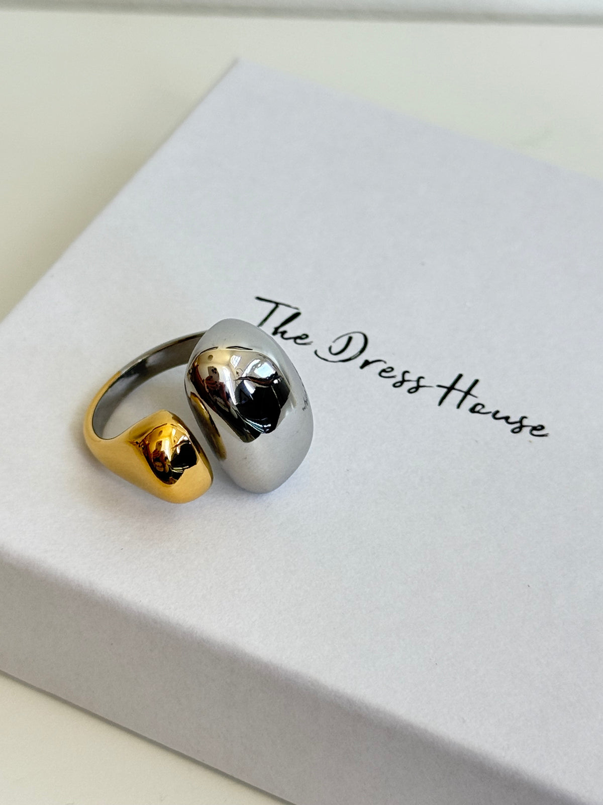 Annie - Gold Silver Ring