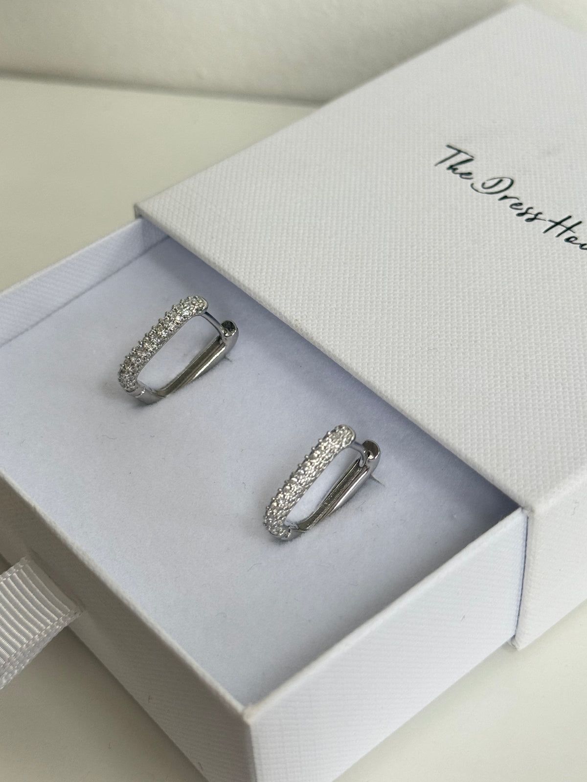 Layla - Silver Hoop Earring