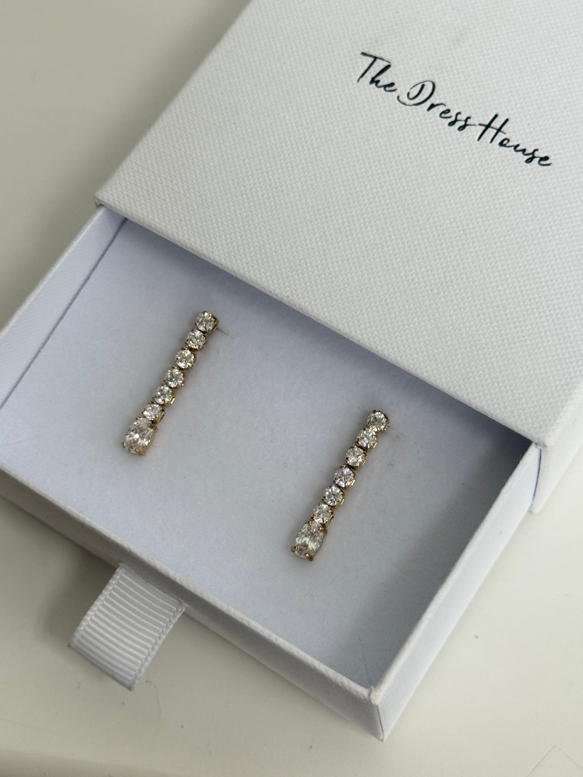 Mabel - Gold Diamanté Earring