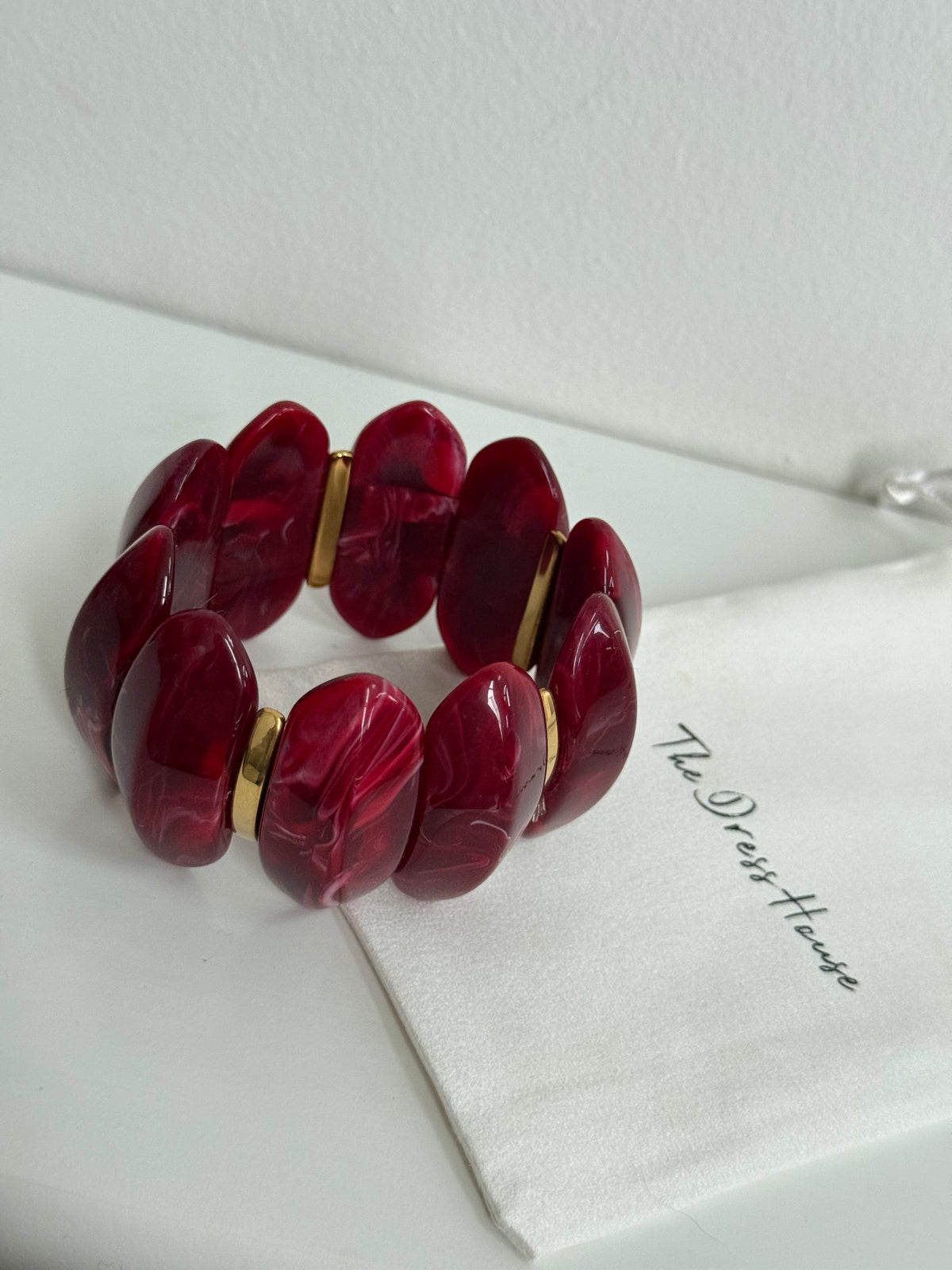 Jane - Wine Red Bangle