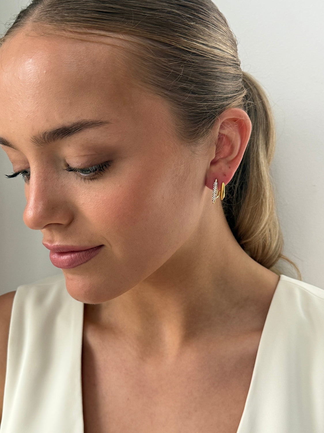 Cate - Gold Earring