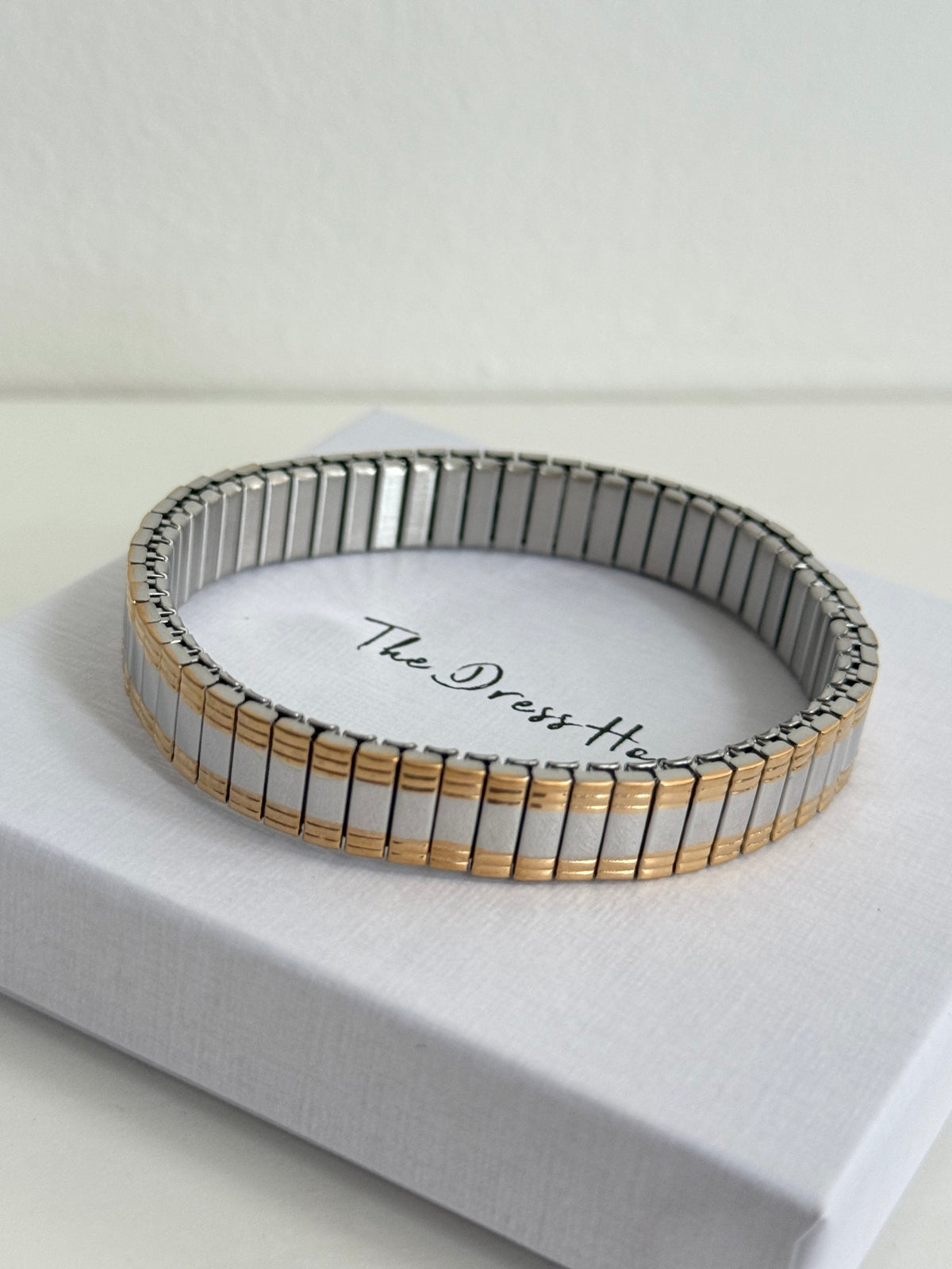 Kim - Gold Silver Bangle