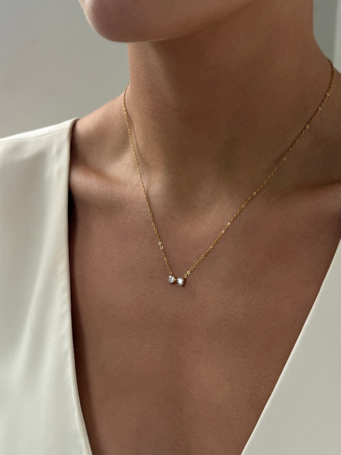 Bonnie Bow - Gold Necklace
