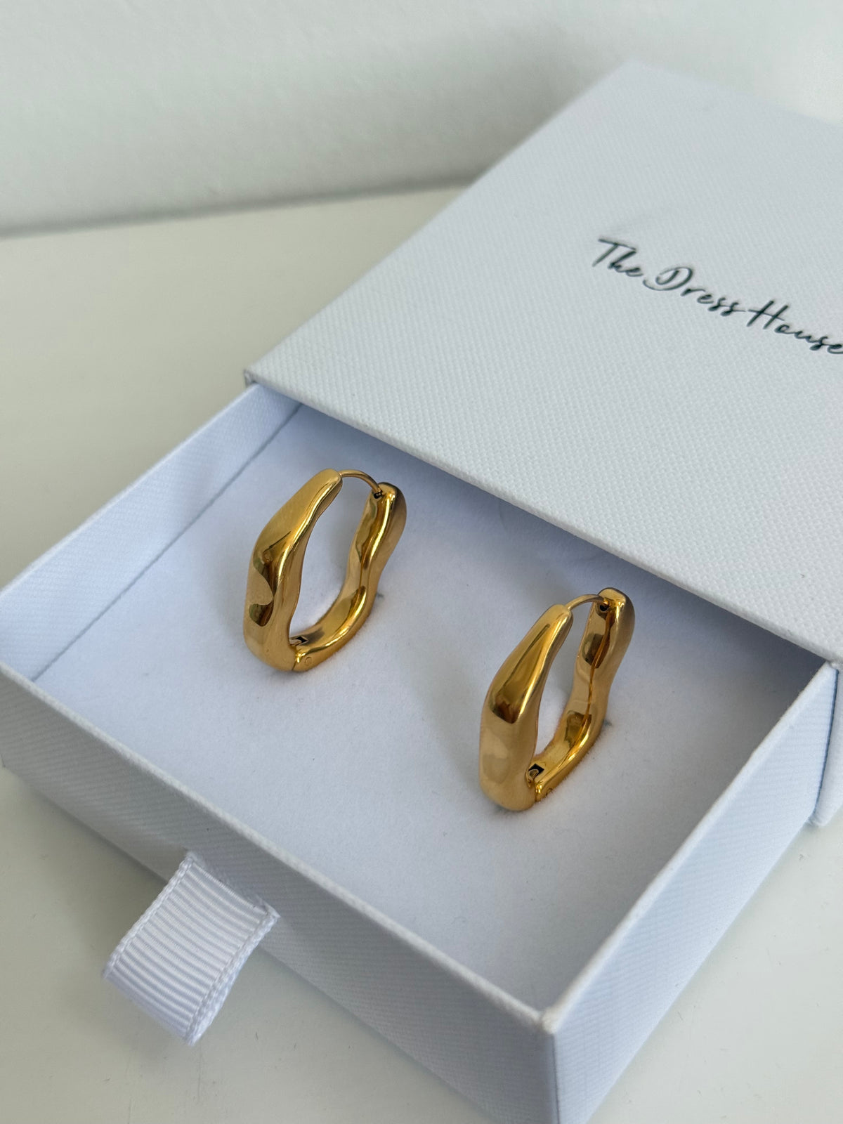 Ezra - Gold Hoop Earring
