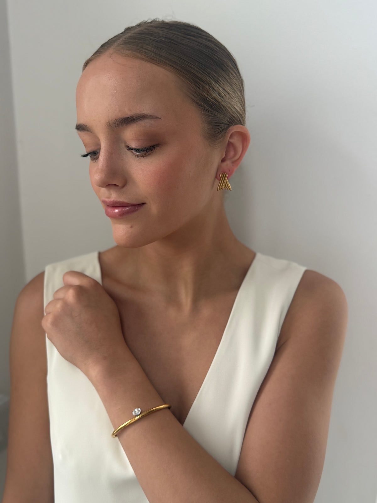 Jenny - Gold Earring
