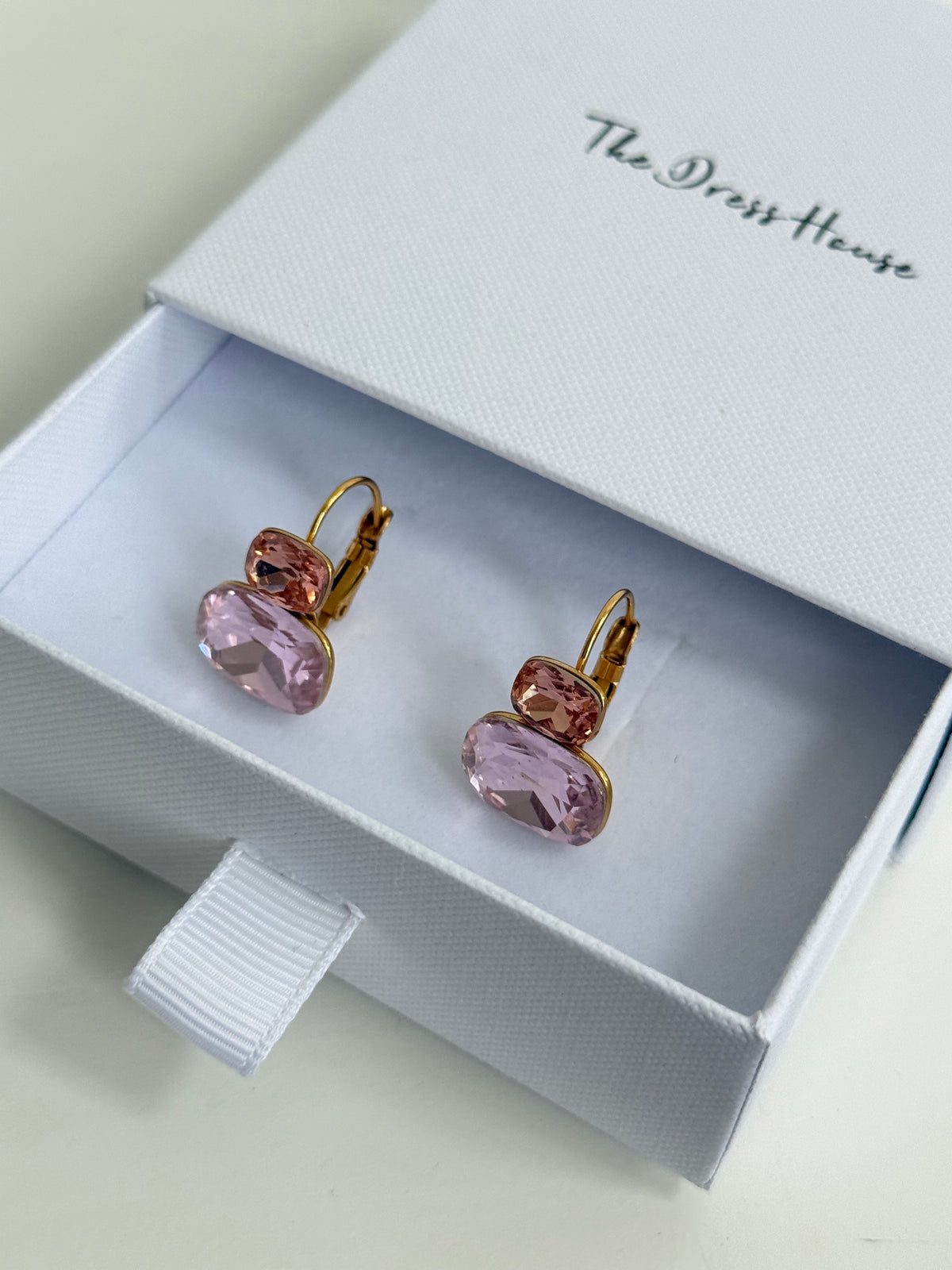 Dani - Pink Gold Earring