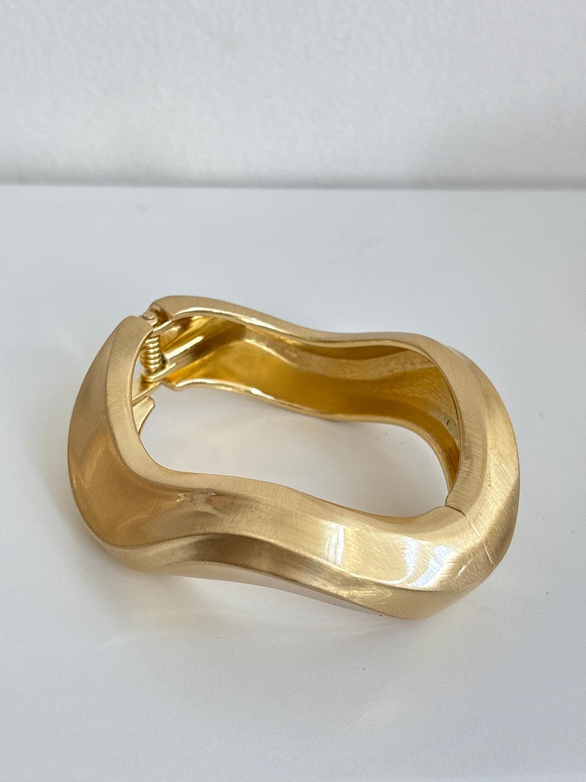 Florence - Matt Gold Cuff Bangle