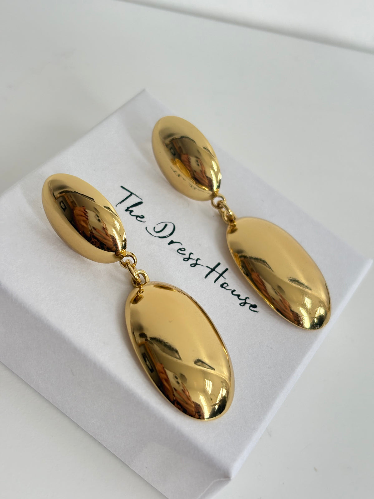 Kora - Gold Statement Earring