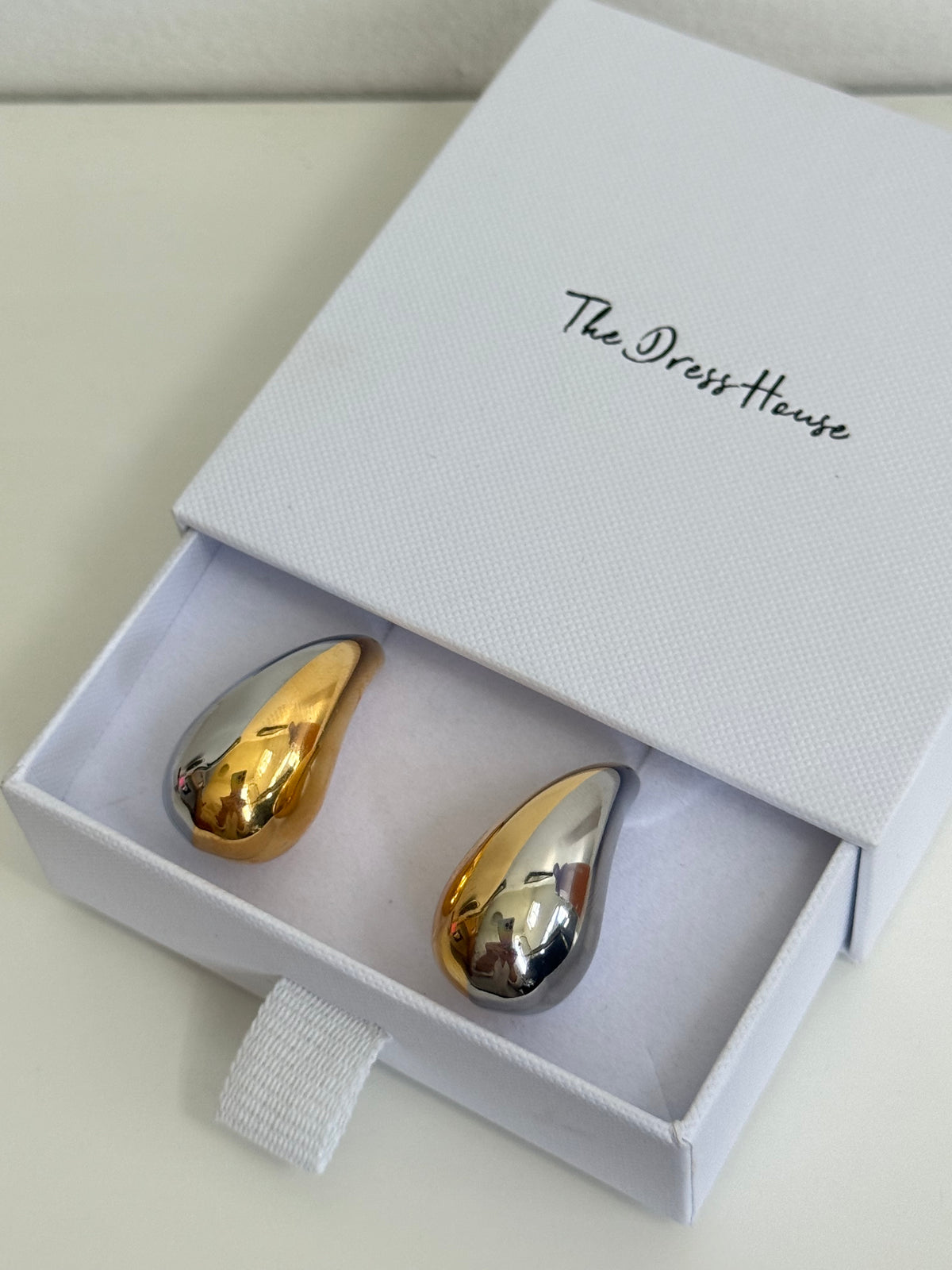 Maria - Silver Gold Earring