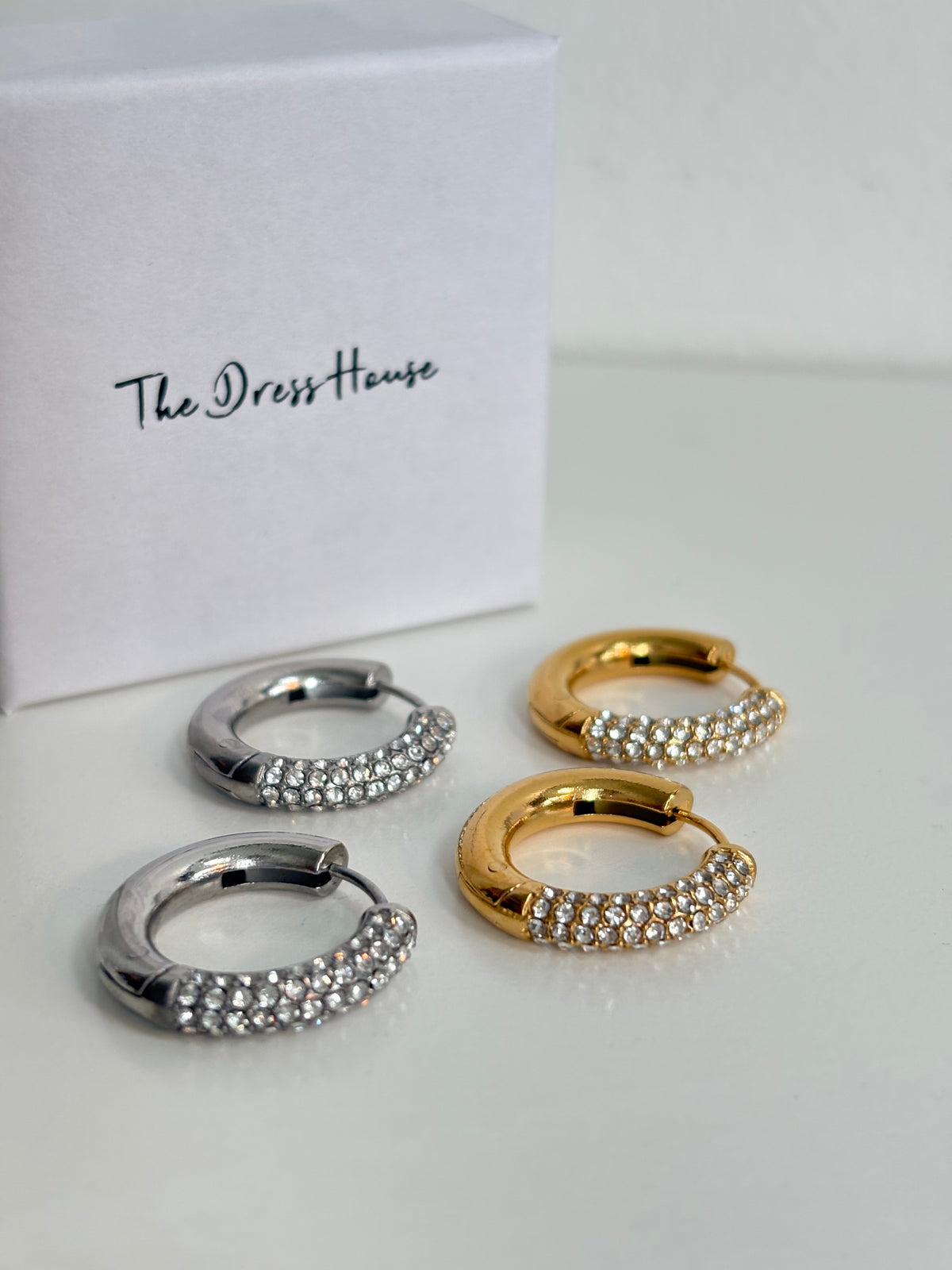 Caly - Gold Hoop Earring