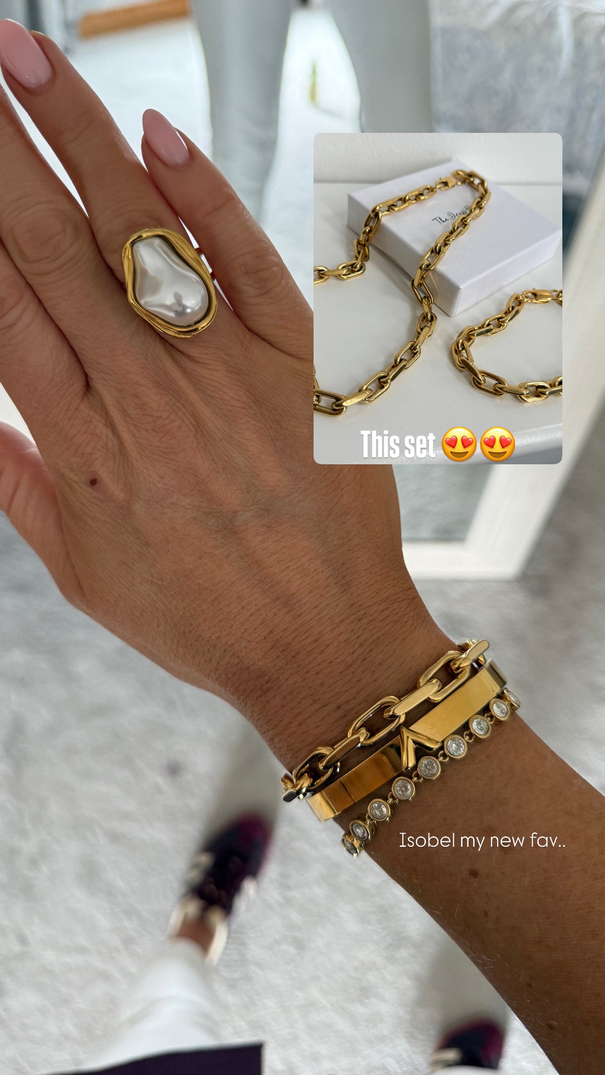 Cassie - Gold Bracelet