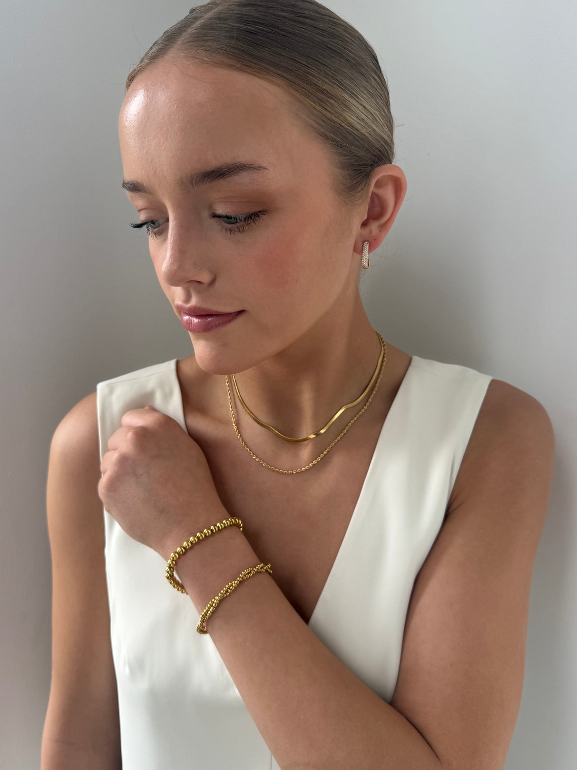 Ally - Gold Earring