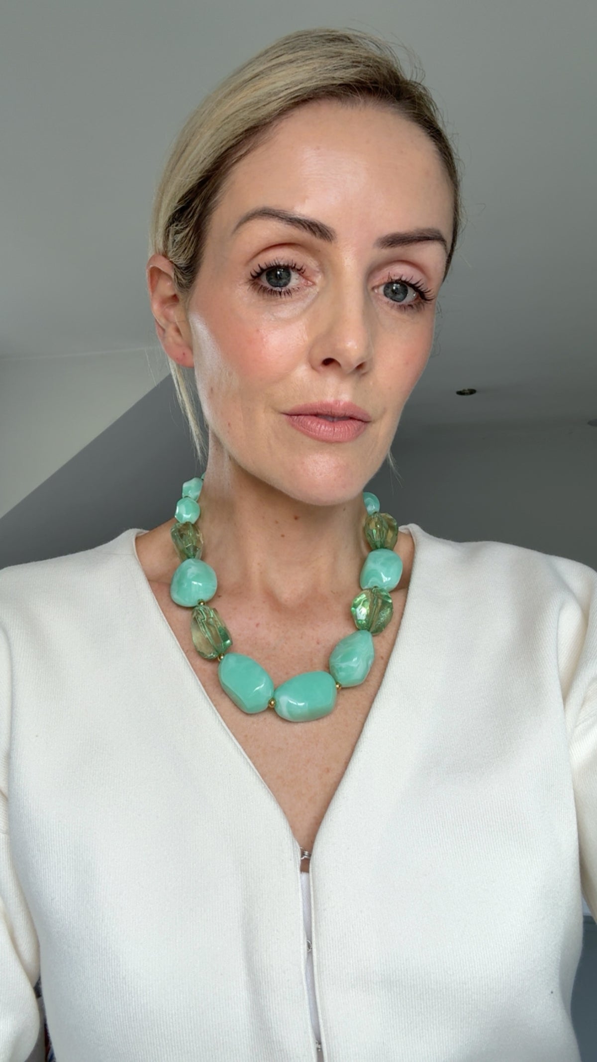 Arianna - Turquoise Bead Necklace