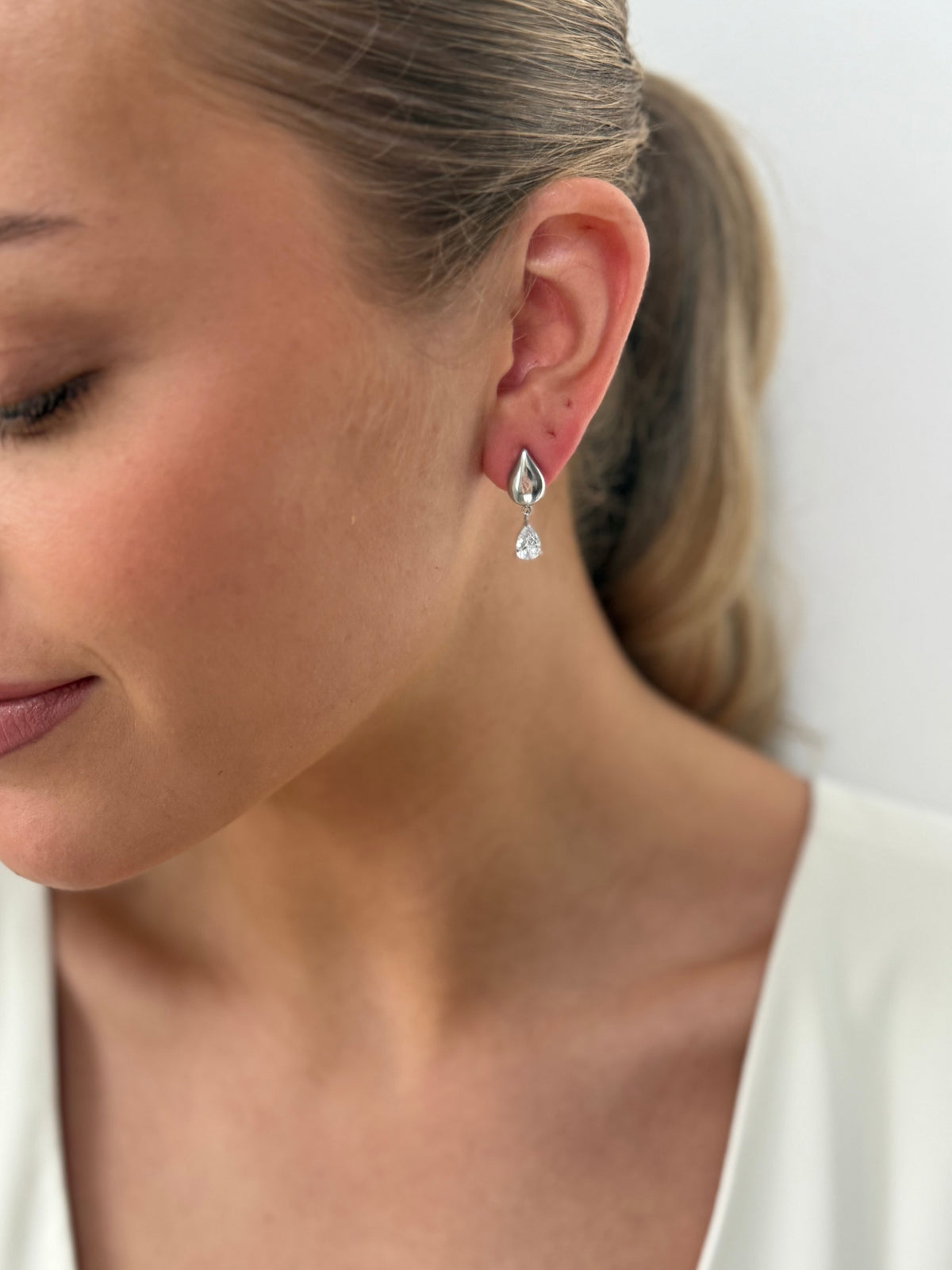 Taylor - Silver Earring