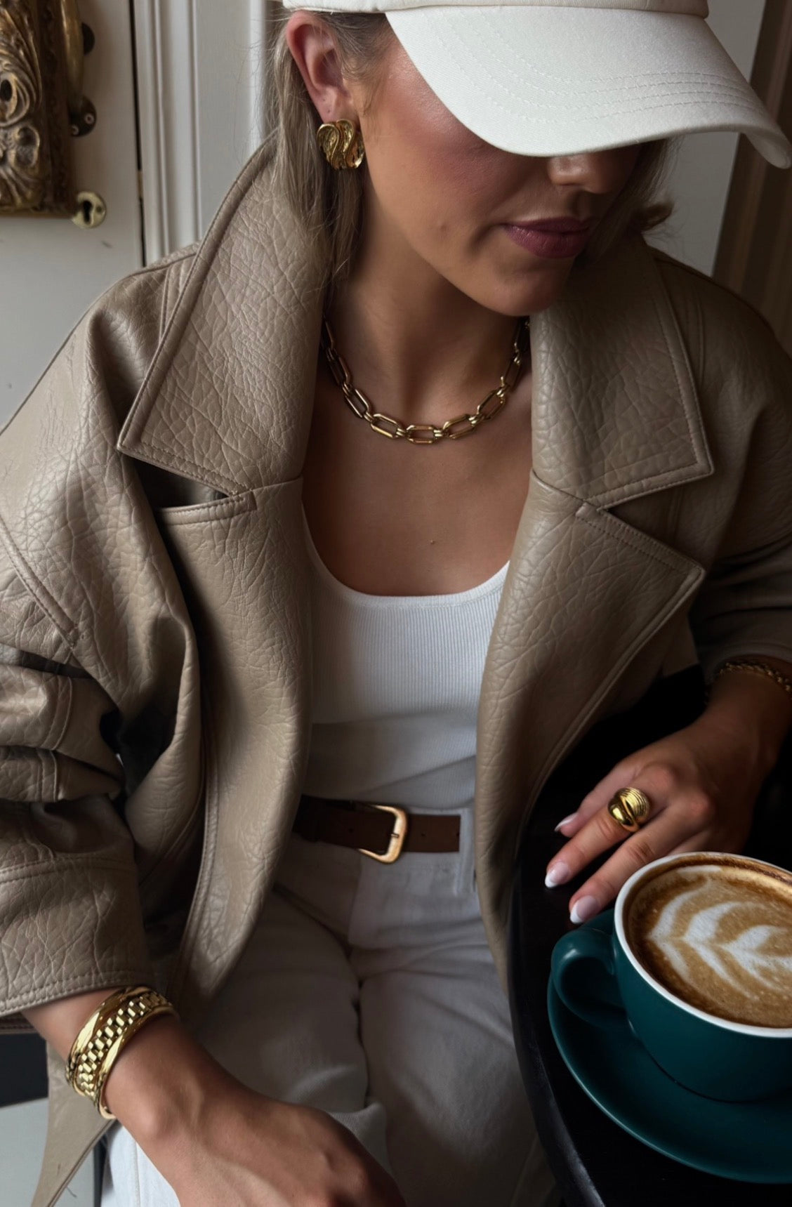 Kacie - Gold Link Necklace
